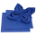 3er Pack Servietten 45cm x 45cm aus 100% Baumwolle in Blau