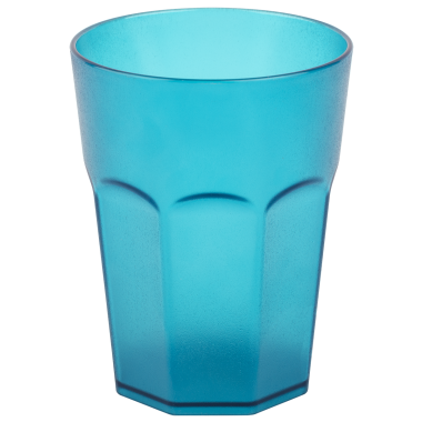 Kunststoffbecher Türkis Trinkbecher Party-Becher Plastik Trink-Gläser Mehrweg 0,4l
