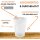 ENGELLAND 9 teiliges Hartplastik Becher Set Orange 400 ml je Becher, stapelbar, BPA frei, spülmaschinengeeignet