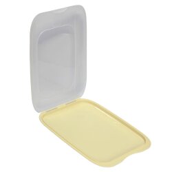 ENGELLAND Aufschnittbox Beige, stapelbar, BPA-frei,...