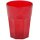 ENGELLAND Hartplastikbecher 250 ml in Rot – robuster Mehrweg-Trinkbecher aus BPA-freiem Kunststoff, stapelbar & spülmaschinenfest – ideal für Kinder, Party & Camping