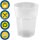 ENGELLAND Hartplastikbecher 250 ml Weiß