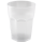 Kunststoffbecher Weiss Trinkbecher Party-Becher Plastik Trink-Gl&auml;ser Mehrweg 0,25l