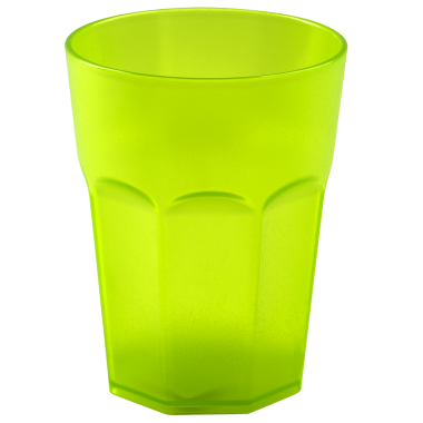 Kunststoffbecher Gr&uuml;n Trinkbecher Party-Becher Plastik Trink-Gl&auml;ser Mehrweg 0,25l