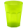 Kunststoffbecher Grün Trinkbecher Party-Becher Plastik Trink-Gläser Mehrweg 0,25l
