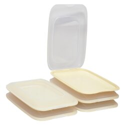 ENGELLAND 5 teiliges Aufschnittbox Set Beige |...