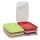 ENGELLAND 6-teiliges Aufschnittbox-Set Farben-Mix – BPA-frei, stapelbar & mikrowellen-/gefriergeeignet