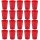 ENGELLAND 20er Set Hartplastikbecher Rot 250 ml – BPA-freie, robuste Mehrweg-Trinkbecher aus Kunststoff, stapelbar und spülmaschinenfest – ideal für Kinder, Party, Camping & Outdoor