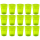 15x Kunststoffbecher Gr&uuml;n Trinkbecher Party-Becher Plastik Trink-Gl&auml;ser Mehrweg 0,25l