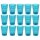 ENGELLAND 15er Hartplastikbecher Türkis 250 ml – BPA-frei, stapelbar & spülmaschinenfest
