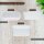 2x Ovaler Blumenkasten Rot mit Wasserauffangschale für Balkon & Garten