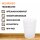 15 x Mehrweg-Kunststoffbecher 400 ml Gelb – BPA-frei, robust, stapelbar & spülmaschinenfest