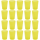 20x Kunststoffbecher Gelb Trinkbecher Party-Becher Plastikgl&auml;ser Mehrweg 0,4l