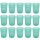 15 x Mehrweg-Kunststoffbecher 400 ml Grün – BPA-frei, robust, stapelbar & spülmaschinenfest