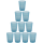 10x Kunststoffbecher Blau Trinkbecher Party-Becher Plastikgläser Mehrweg 0,4l