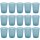 15 x Mehrweg-Kunststoffbecher 400 ml Blau – BPA-frei, robust, stapelbar & spülmaschinenfest