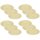 ENGELLAND 12er Set tiefe Mehrwegteller Ø 21,5 cm Beige BPA-frei stapelbar bruchsicher