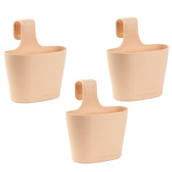 ENGELLAND 3er Set Balkonkasten Apricot 2,8 l – UV-...
