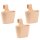 ENGELLAND 3er Set Balkonkasten Apricot 2,8 l – UV- & frostbeständig für Balko