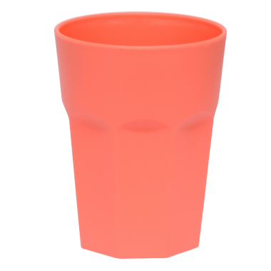 Kunststoffbecher Apricot Trinkbecher Party-Becher Plastik Trink-Gläser Mehrweg 0,25l