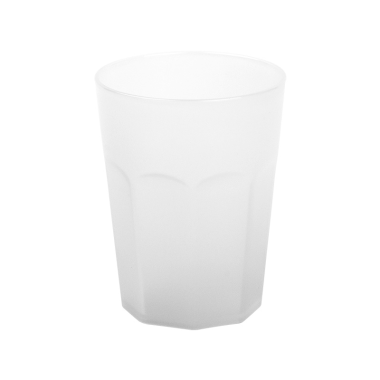 5x Kunststoffbecher Trinkbecher Plastikbecher Trink-Gläser Mehrweg 0,25l Orange 