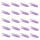 20 Wäscheklammern Kunststoff Wäscheleine Socken Handtücher Farbe lila