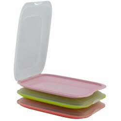 ENGELLAND Aufschnittboxen 3er-Set – Stapelbare...