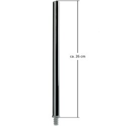 3x Silikon Bürstenkopf 26 cm mit Griff – hygienische Reinigungsbürsten