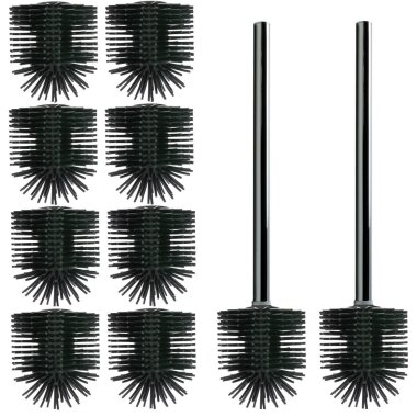 10x Silikonbürste 41 cm mit 2 Griffen – hygienische Reinigungsbürsten
