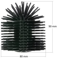10x Silikonbürste 41 cm mit 2 Griffen – hygienische Reinigungsbürsten