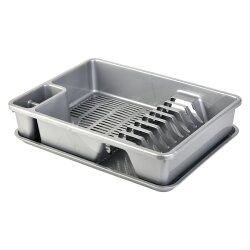ENGELLAND Abtropfgitter Grau – BPA-frei,...