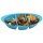 ENGELLAND Snackschale Blau – 3 Fach, BPA frei, spülmaschinenfest & wetterbeständig (30 × 18,5 × 6,5 cm)