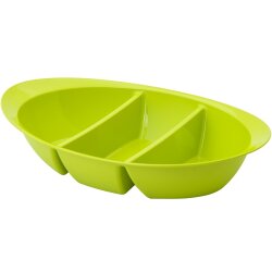 ENGELLAND Snackschale Grün – 3 Fach, BPA frei,...