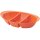 ENGELLAND Snackschale Orange 3-Fach – BPA-frei, stapelbar, spülmaschinenfest & mikrowellenfest