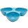 ENGELLAND 2 Snack-Servierschalen Rosa & Blau – BPA-frei, stapelbar, spülmaschinenfest 30×18,5×6,5 cm