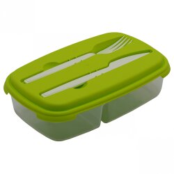 Vesperdose in Grün – BPA-frei, 0,8 l, 2...