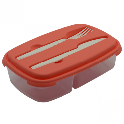 Vesperdose Lunchbox Fr&uuml;hst&uuml;cksbox Aufbewahrungsdose Essensbox BPA-Free orange