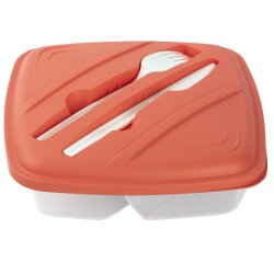 Vesperdose Orange – BPA-frei, 2 Kammern (0,5 l +...