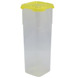 2er Set Frischhaltedosen 11×11×27,5 cm – BPA-frei, 1,7 L Vorratsbehälter für Nudeln & Lebensmittel