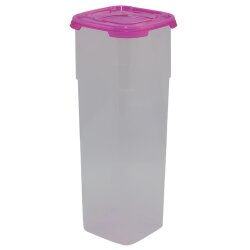 2er Set Frischhaltedosen 11×11×27,5 cm – BPA-frei, 1,7 L Vorratsbehälter für Nudeln & Lebensmittel