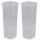 2er Set Frischhaltedosen 11×11×27,5 cm – BPA-frei, 1,7 L Vorratsbehälter für Nudeln & Lebensmittel