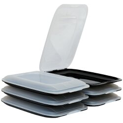 ENGELLAND 5er Aufschnittbox Set Schwarz –...
