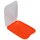 ENGELLAND Aufschnittbox Orange 5er-Set – stapelbare Frischhaltedosen 25×17×3,3 cm, BPA-frei, mikrowellen- & gefriergeeignet
