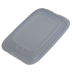 Stapelbare Aufschnittbox Frischhaltedose Wurst Behälter Aufschnittdose Grau