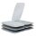 ENGELLAND Aufschnittbox Grau 6er Set – stapelbare Frischhaltedosen 25×17×3,3 cm, BPA frei, mikrowellen  & gefriergeeignet
