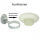 Design Seifenschale mit matiertem Glas Seifenablage Seifenhalter Ablage - Serie Chrome