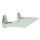 Glasablage Wandregal 48,5 cm – verchromtes Messing & Glas, rostfrei, Wandmontage, Kosmetikablage Serie Chrome