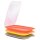 ENGELLAND 3er Aufschnittbox-Set Mix 3 – stapelbare Frischhaltedosen 25×17×3,3 cm, BPA-frei
