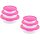 ENGELLAND 2 x 3er Set Frischhaltedose Rund Pink – BPA-frei, stapelbar, mikrowellen- und spülmaschinengeeignet, ideal für Lebensmittelaufbewahrung