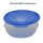 ENGELLAND 2x 3er Set Frischhaltedosen Rund Gelb – BPA-frei & stapelbar